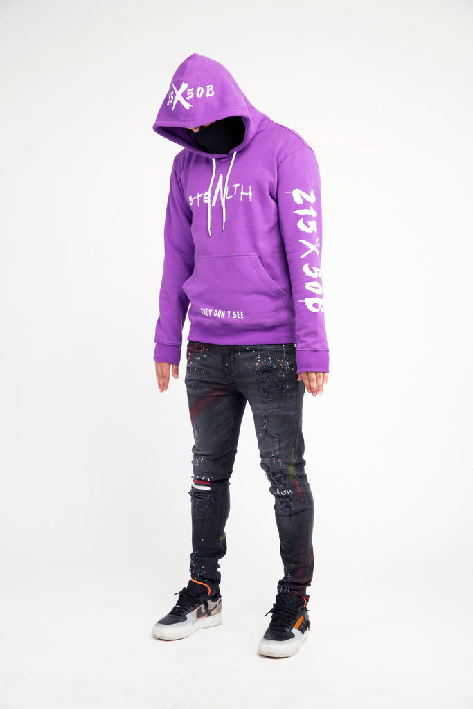 215X50B Hoody (Purple/White)