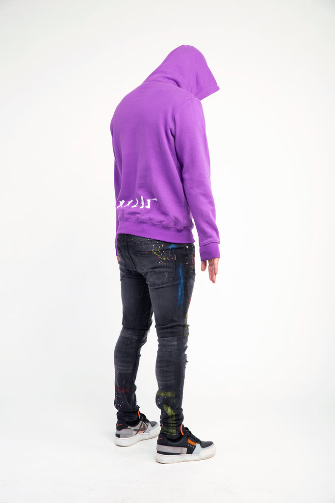 215X50B Hoody (Purple/White)