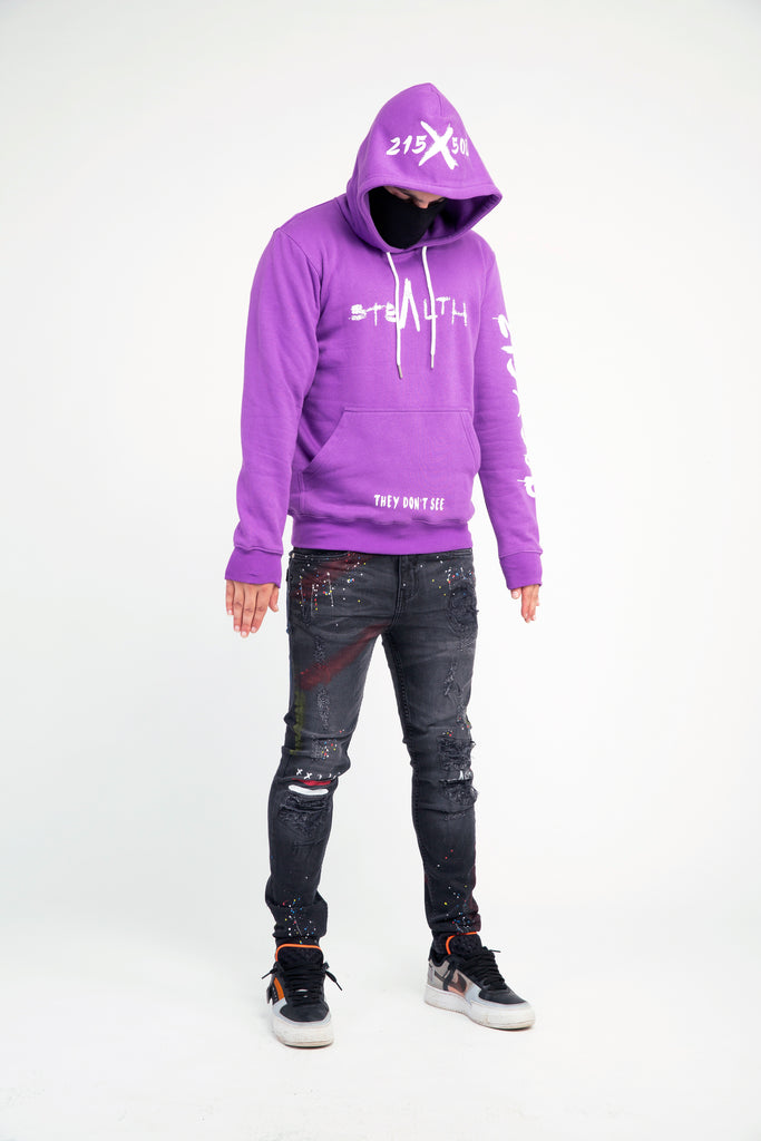 215X50B Hoody (Purple/White)