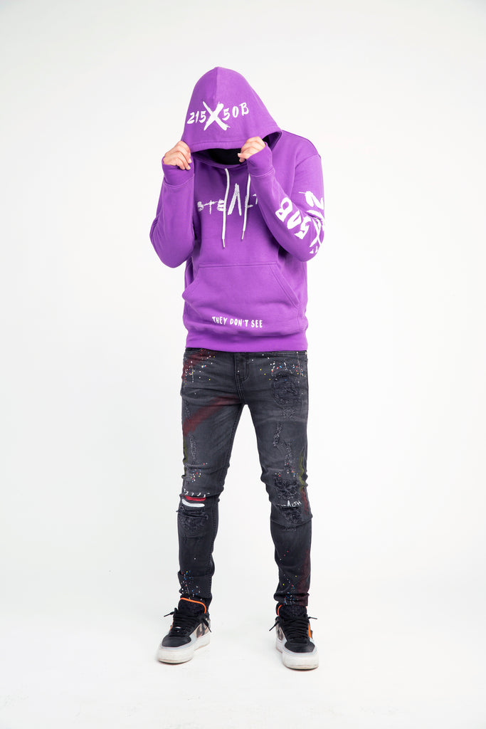 215X50B Hoody (Purple/White)