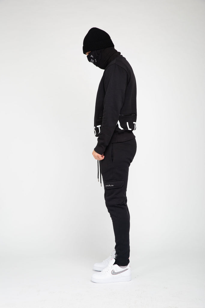 No Side Man Tracksuit (Black)