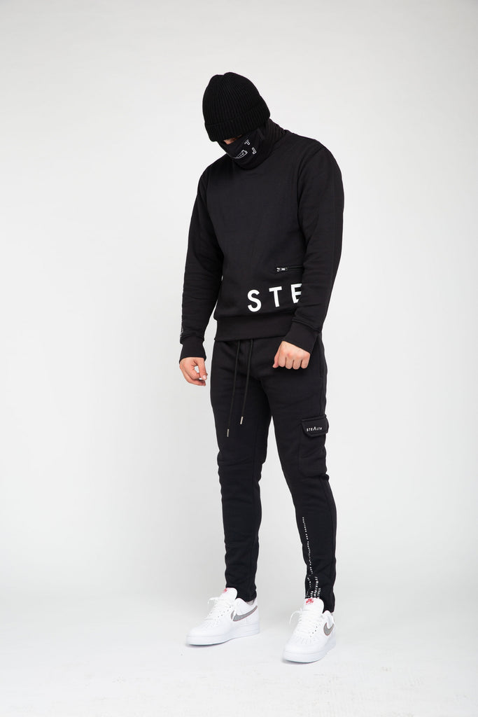 No Side Man Tracksuit (Black)