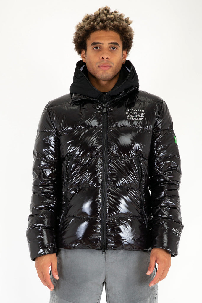 Quantom Puffa Jacket (Black Black)