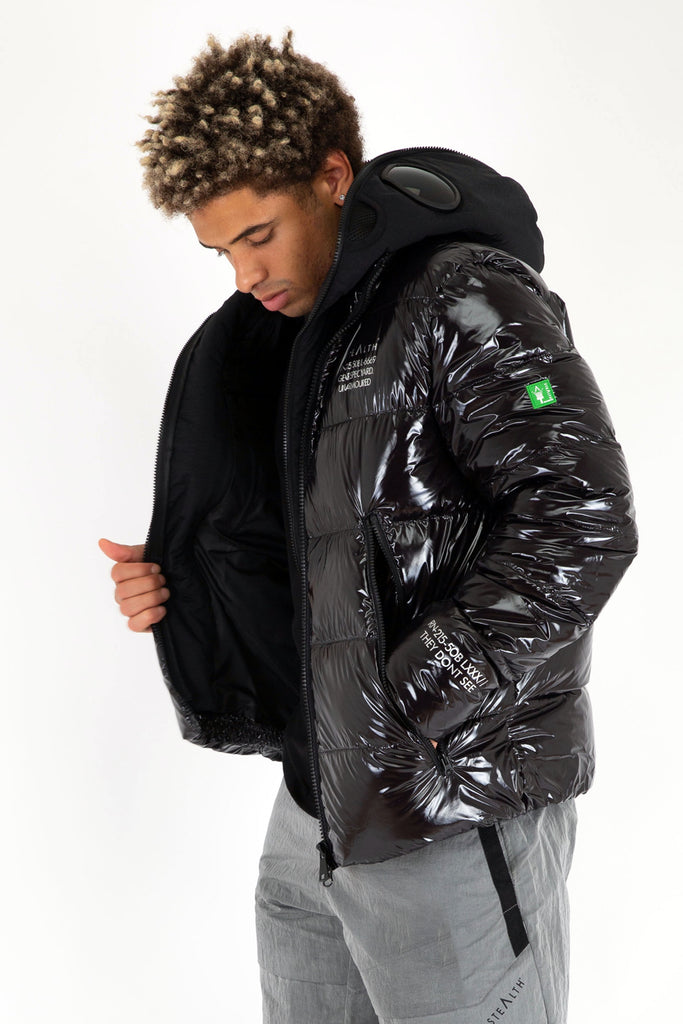 Quantom Puffa Jacket (Black Black)