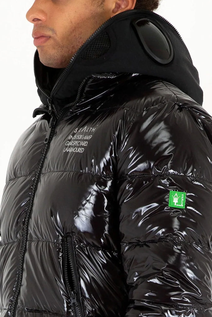 Quantom Puffa Jacket (Black Black)