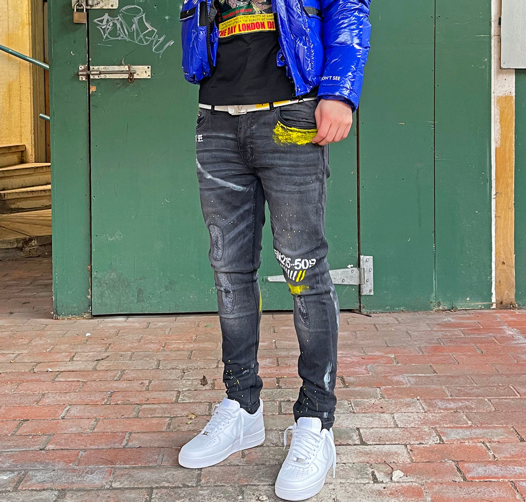 Antidote Denim (Black/Yellow)