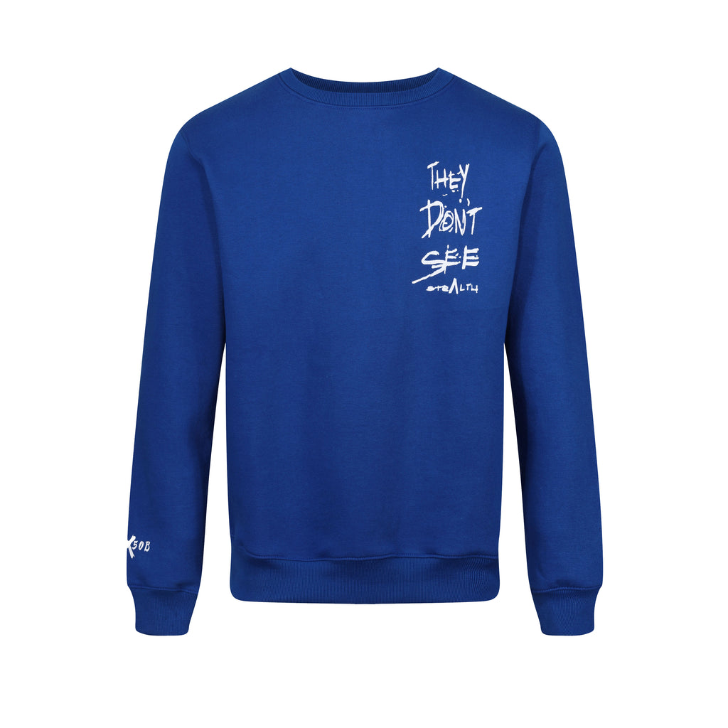 They Don't See Sweatshirt (Royal)