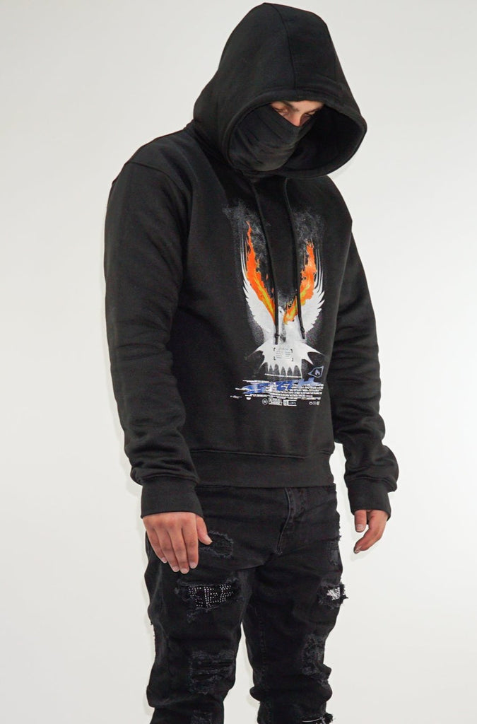 Flutter Hoody (built in Facemask)