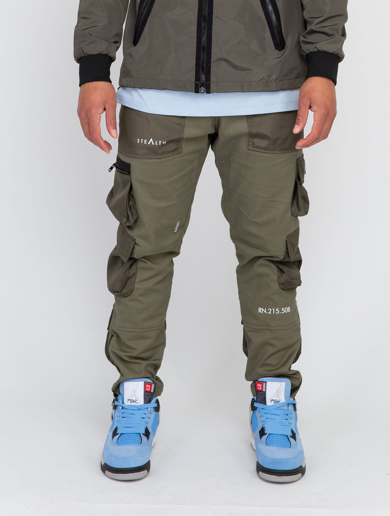 Cargo Pants (Olive green)