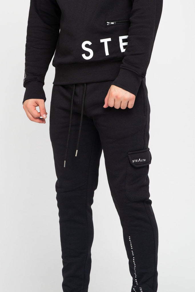No Side Man Tracksuit (Black)