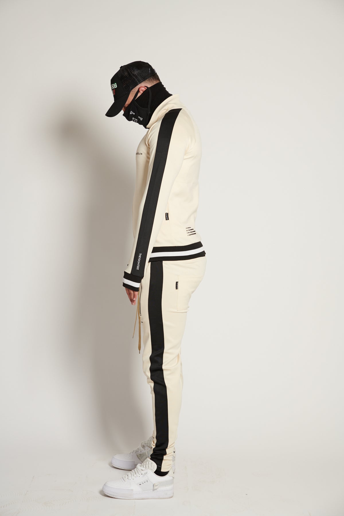 Vulcan Tracksuit (Cream/Black)