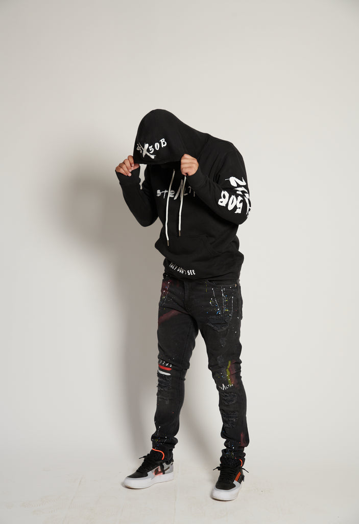 215X50B Hoody (Black White)