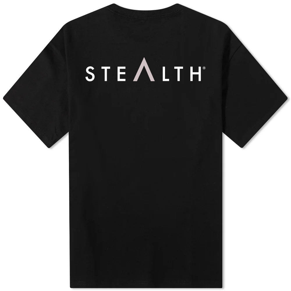 Stealth Logo Tee Shirt (Black)