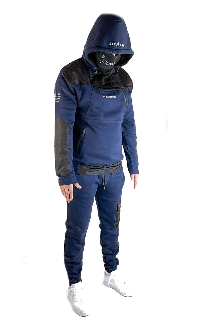 Quantom Tech Tracksuit (Navy)
