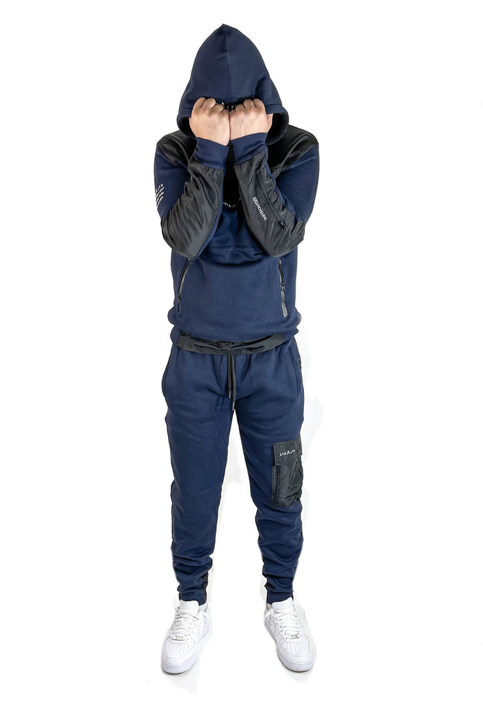 Quantom Tech Tracksuit (Navy)