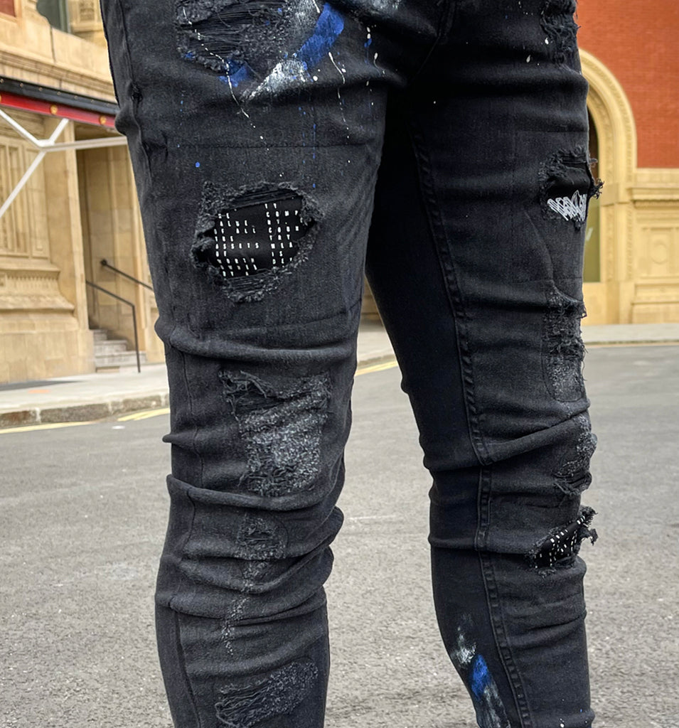 Operation Darkness Denim (Black) | Stealth London