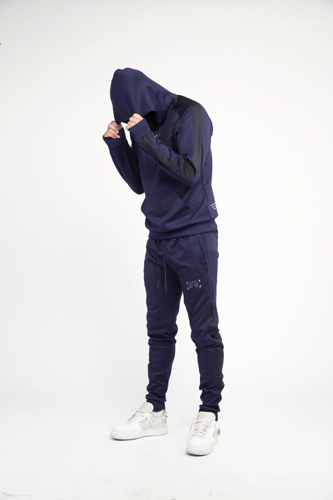 Isolate Facemask Tracksuit (Dark Navy/Black))