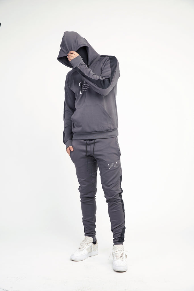 Damage Control Facemask Tracksuit (Charcoal Grey)