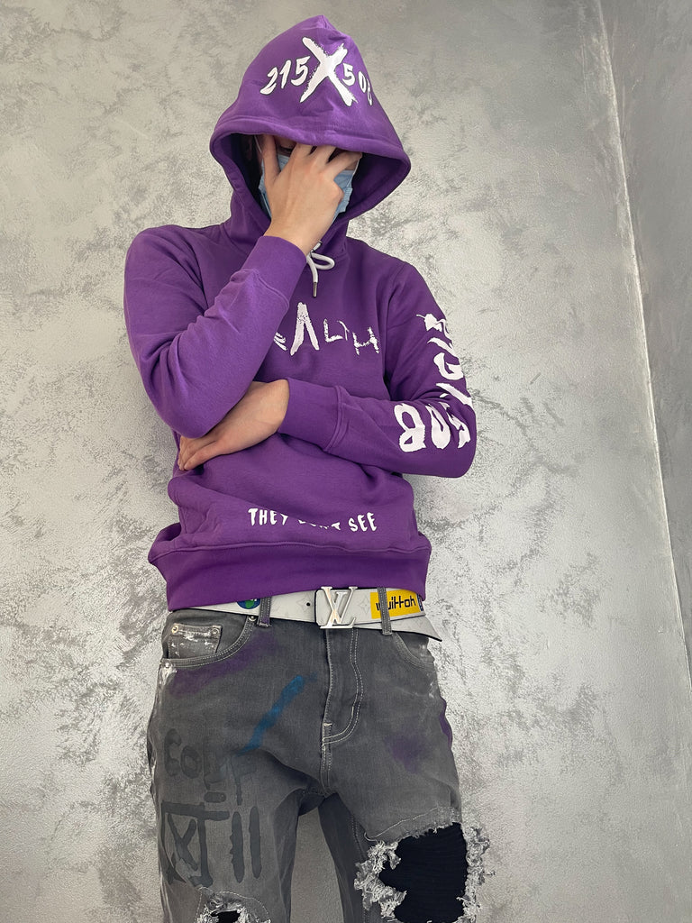 215X50B Hoody (Purple/White)