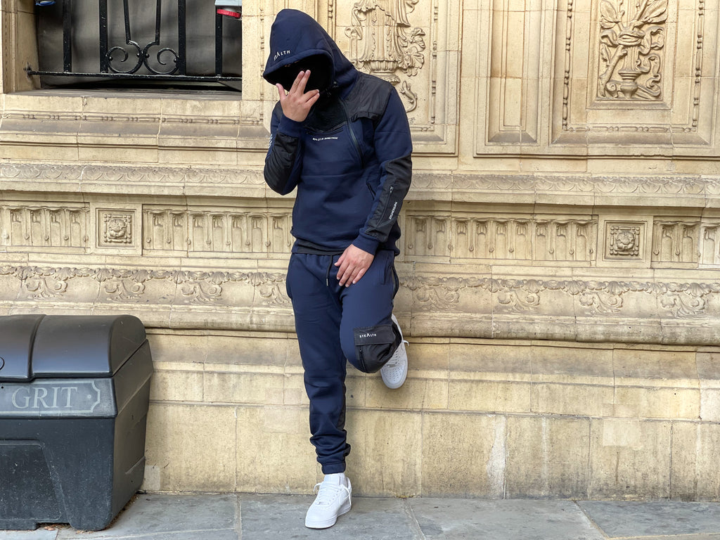 Quantom Tech Tracksuit (Navy)
