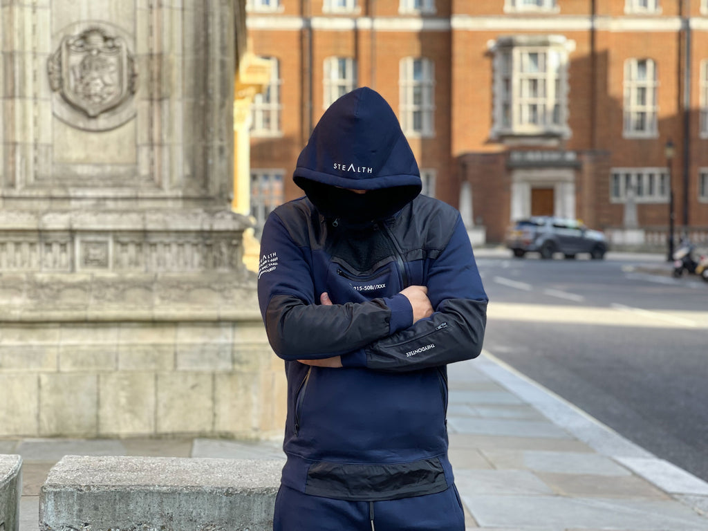 Quantom Tech Tracksuit (Navy)