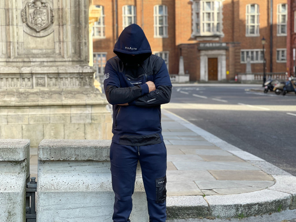 Quantom Tech Tracksuit (Navy)
