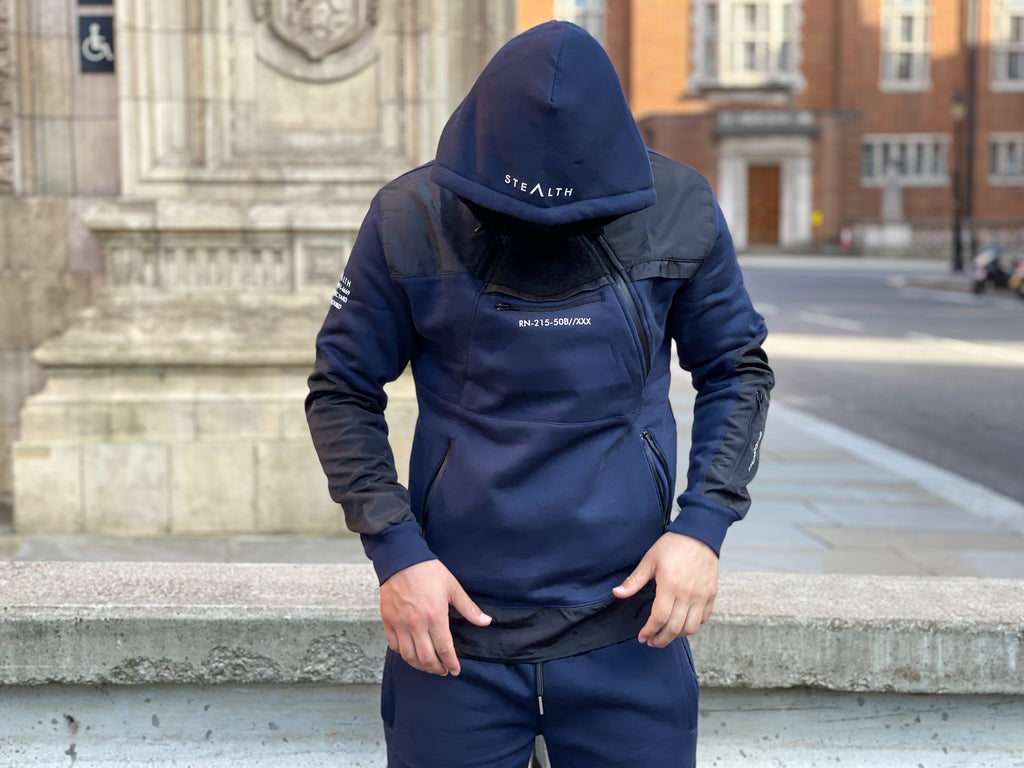 Quantom Tech Tracksuit (Navy)