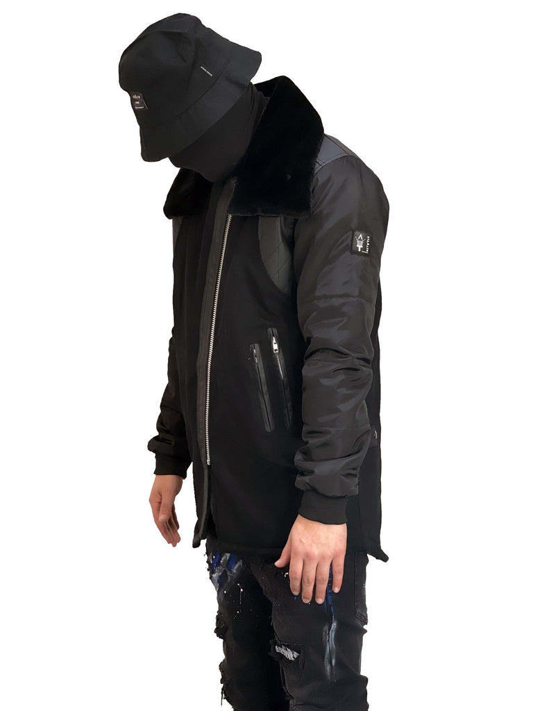 Arctic Long Jacket (Stealth Black)