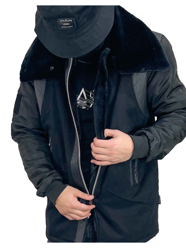 Arctic Long Jacket (Stealth Black)