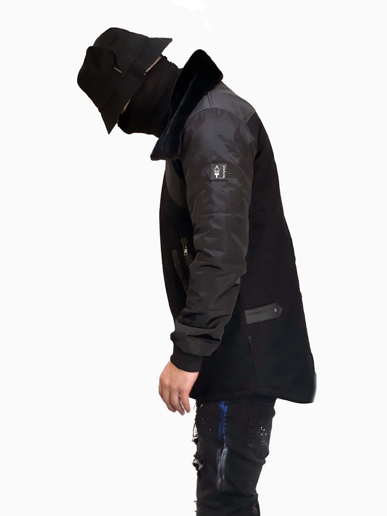 Arctic Long Jacket (Stealth Black)