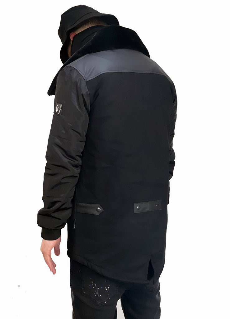 Arctic Long Jacket (Stealth Black)