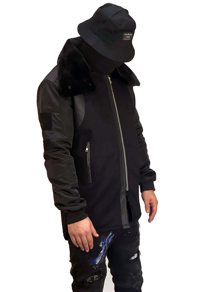 Arctic Long Jacket (Stealth Black)