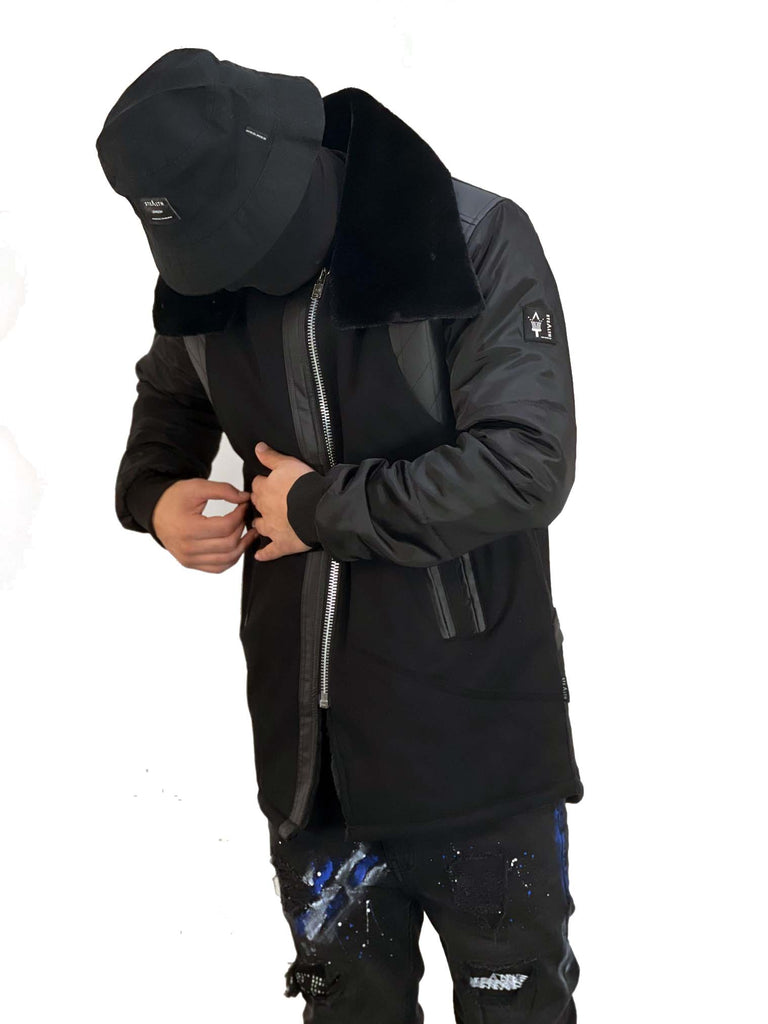 Arctic Long Jacket (Stealth Black)