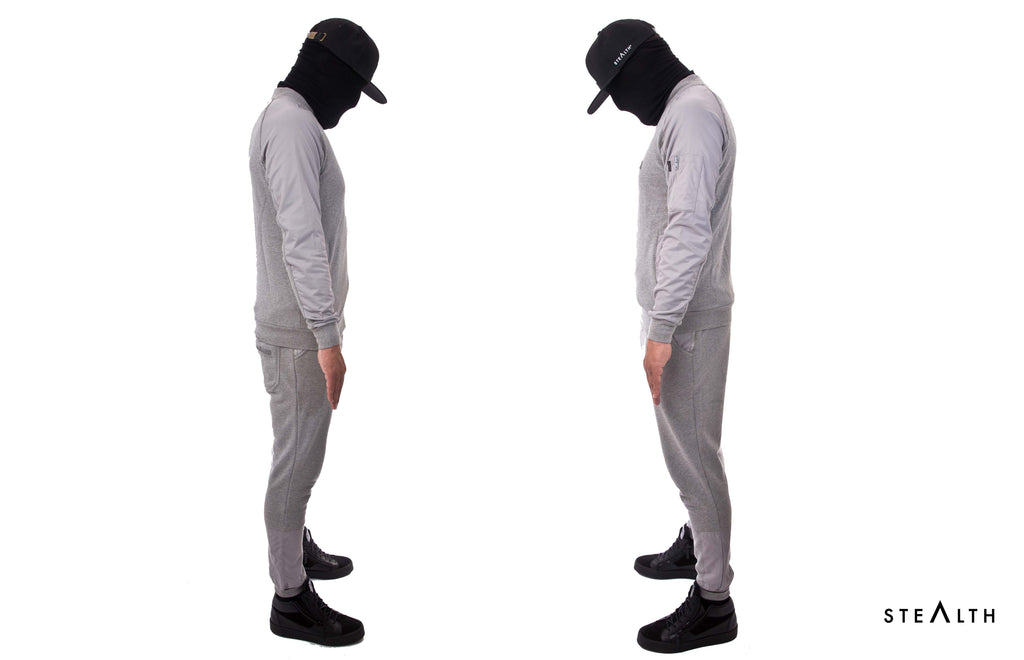 The Classic Zip Tracksuit (Stealth Grey)